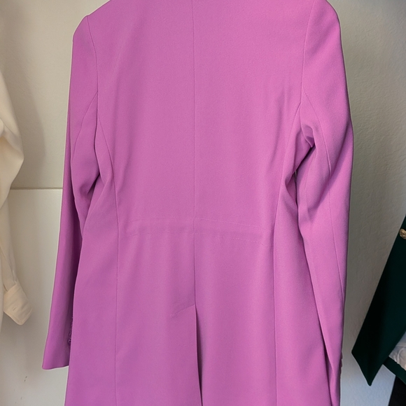 Express Light Purple Blazer With Waist Adjustment - Picture 7 of 7